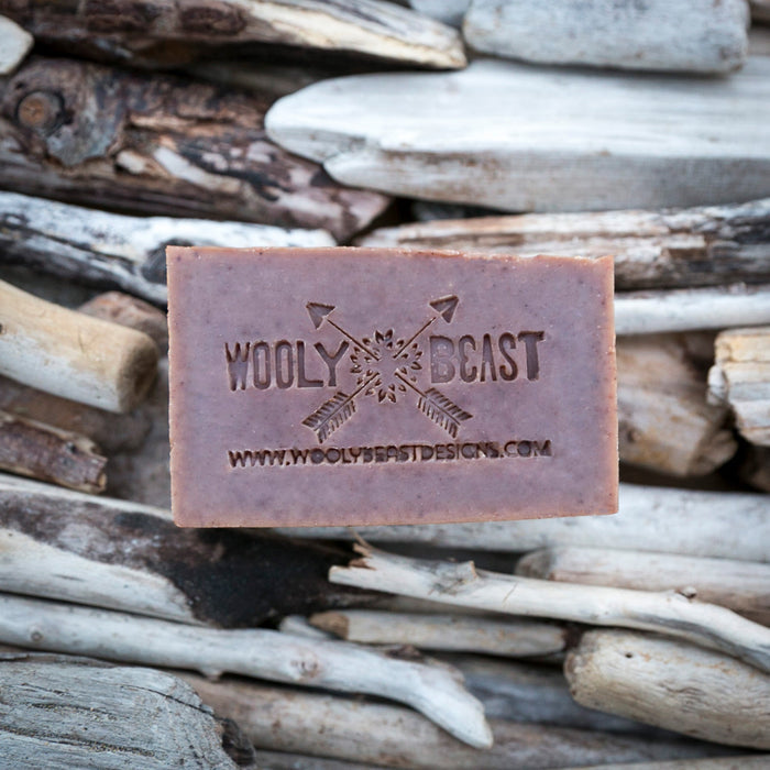 DIRTY HIPSTER Natural Soap | Patchouli, Cedarwood, Tobacco, Bergamot Soap Veil & Dagger
