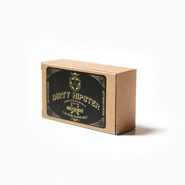 DIRTY HIPSTER Natural Soap | Patchouli, Cedarwood, Tobacco, Bergamot Soap Veil & Dagger
