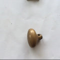 Doorknob, Brass Oval Large - Annapolis Maritime Antiques