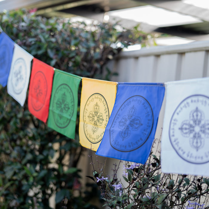 Double Dorje Prayer Flag - Tibetan Prayer Flag