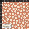 Dusty Orange Floral Knit