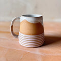 Earth Lines Mug - Handmade Ceramic