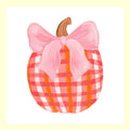 Emmalee Pink Bow Pumpkin Swap