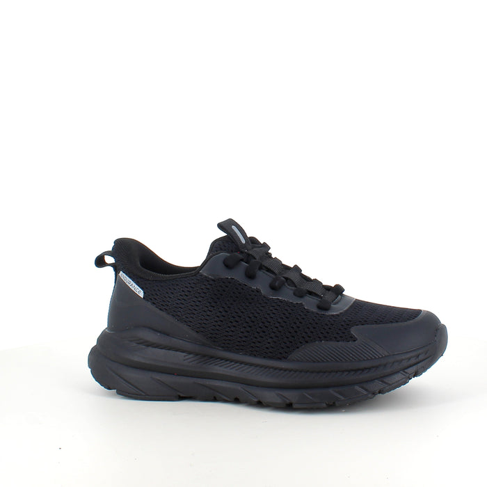 Endurance Beliso StepGo – svart unisex-sneaker för kvinnor & män