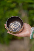 Evil Eye Singing Bowl for sound therapy.