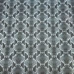 Faux Geometric Snake-Navy/Light Blue 18 in x 54 in