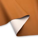 Faux Leather- Camel 18 in x 54 in