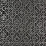 Faux Leather Spheres- Black 18 in x 54 in