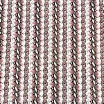 Faux Snake Small Print- Pink/Black 18 in x 54 in