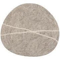 Felt Wool Placemat Flint