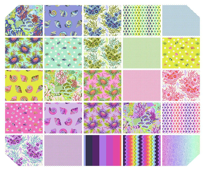 Floral Reef- 2.5 Strip Roll