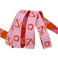 Floral Reef- Floaties and Sinkies in Coralline - 5/8" Ribbon by Tula Pink