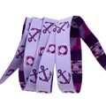 Floral Reef- Floaties and Sinkies in Ultraviolet - 5/8" Ribbon by Tula Pink