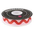 Floral Reef- Lil Squiggle in Coralline - 1" Webbing by Tula Pink