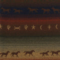 Galloping Trails fabric by the yard - Upholstery fabric made in  Italy - Your Western Decor