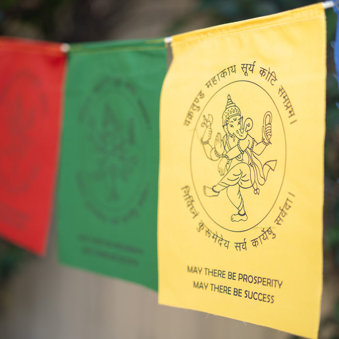 Ganesh Prayer Flag for Spirituality