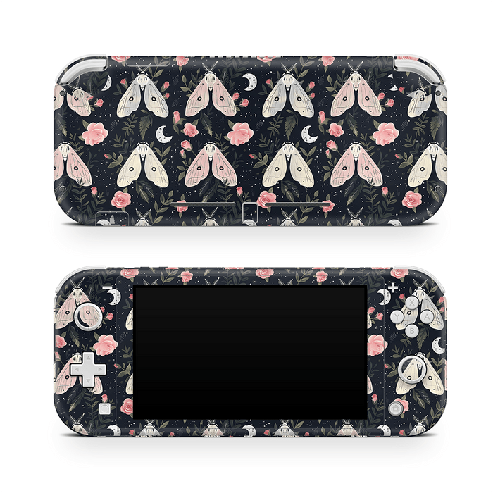 Gentle Moths Nintendo Switch Lite Decal Skin