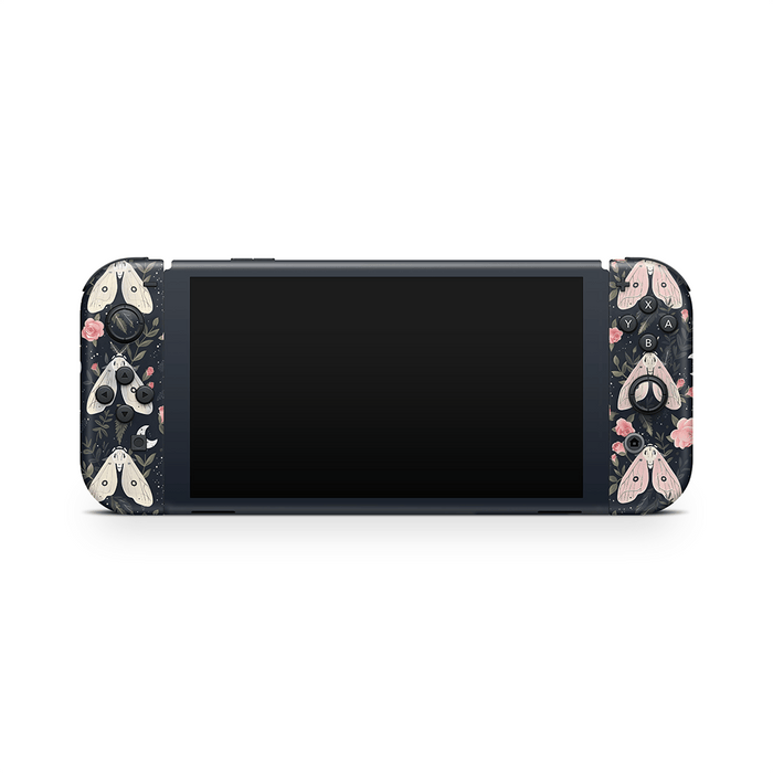 Gentle Moths Nintendo Switch OLED Decal Skin