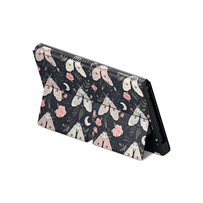 Gentle Moths Nintendo Switch OLED Decal Skin