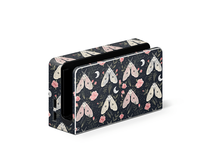 Gentle Moths Nintendo Switch OLED Decal Skin