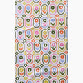 Geometry Petal Patchwork Tea Towel