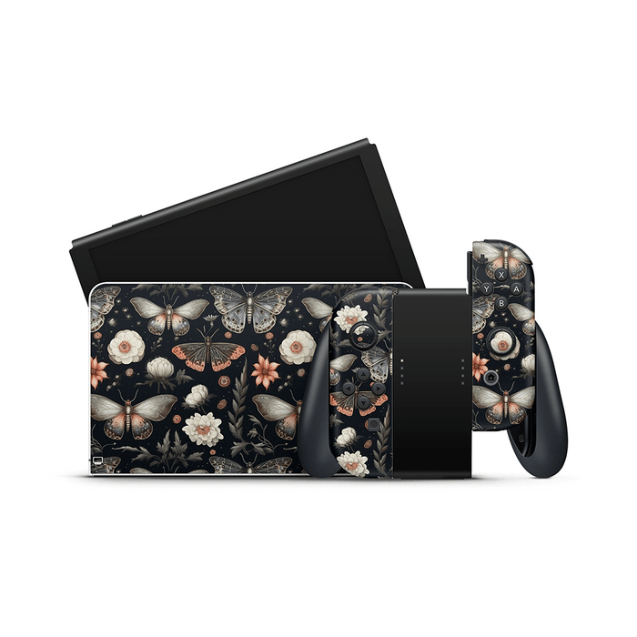 Gilded Wings Nintendo Switch OLED Decal Skin