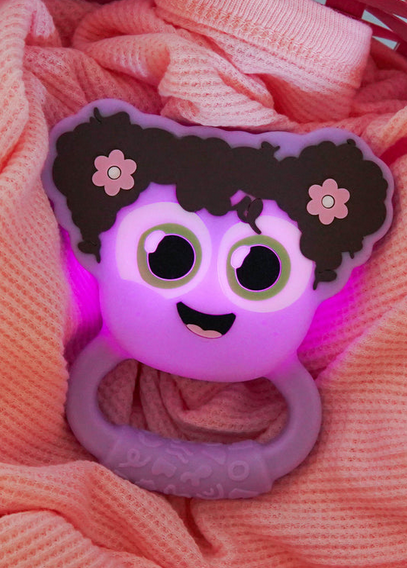 *Glo Pals Light Up Rattle Purple