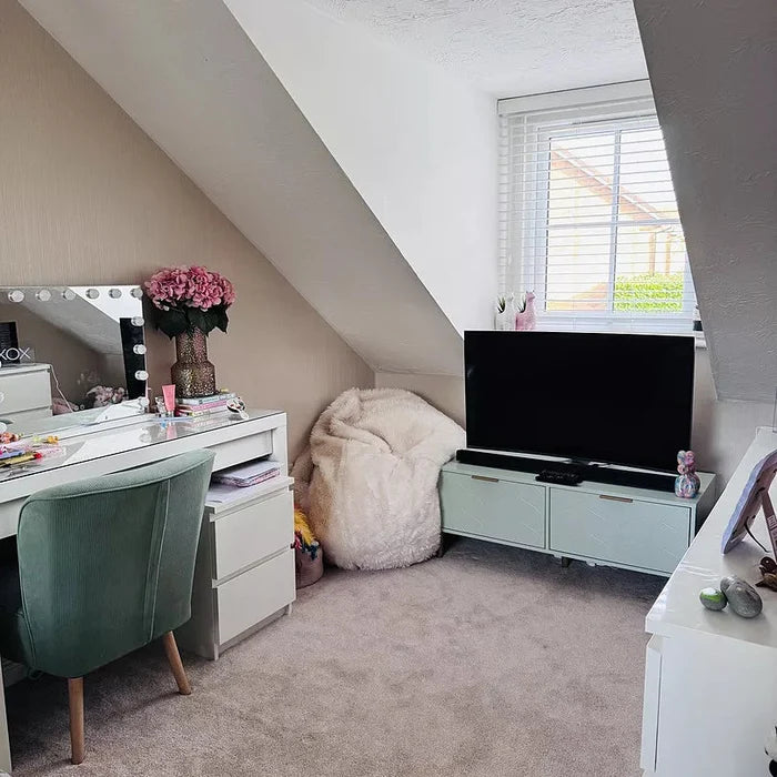 Gloria Sage Green TV Unit - Laura James