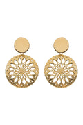 Grace Round Earring / Disc