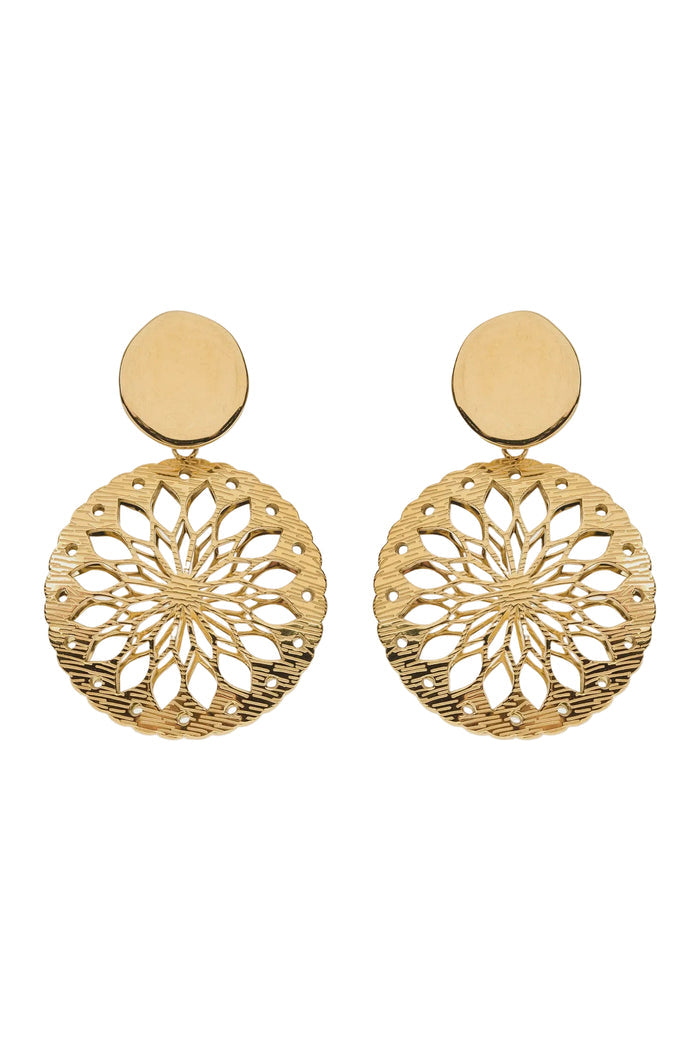 Grace Round Earring / Disc