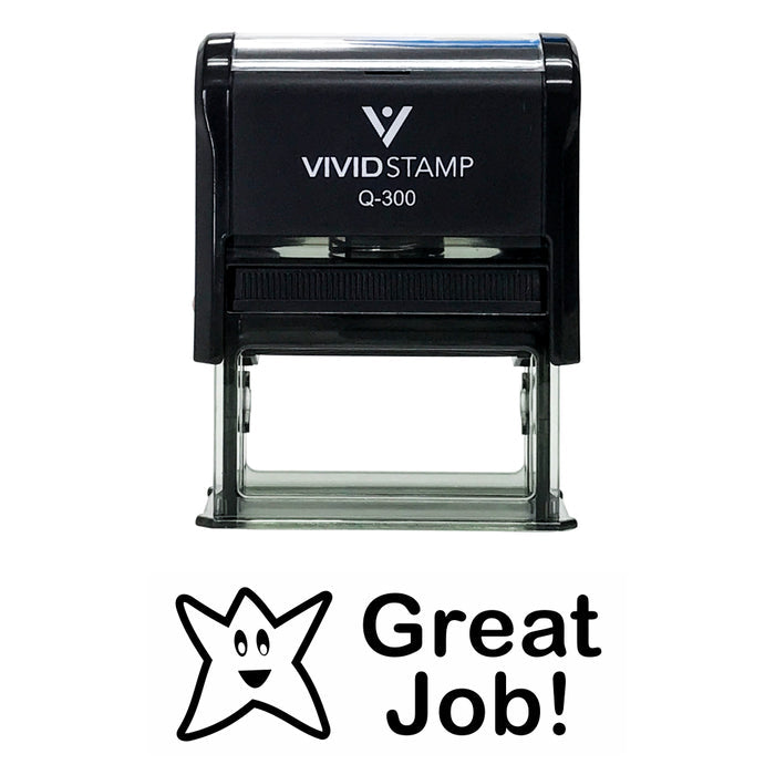 Great Job Teacher Self Inking Rubber Stamp