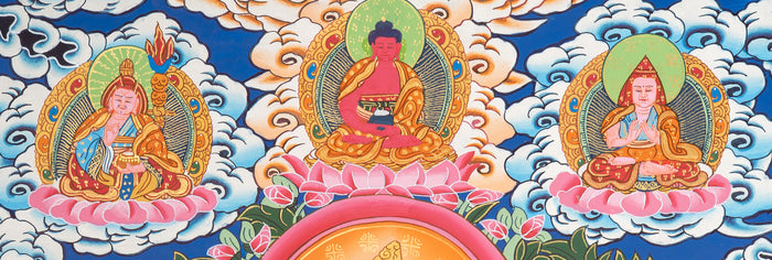 Green Tara Thangka - Sacred Handpainted art