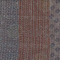 Grey/Charcoal Broad Stripe Kantha