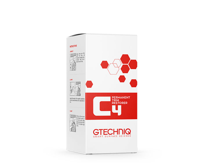 GTECHNIQ C4 Permanent Trim Restorer - 15ml & 30ml