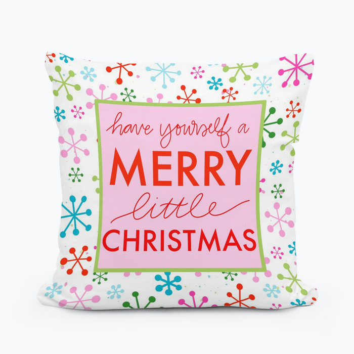 Haley Have Yourself A Merry Pillow