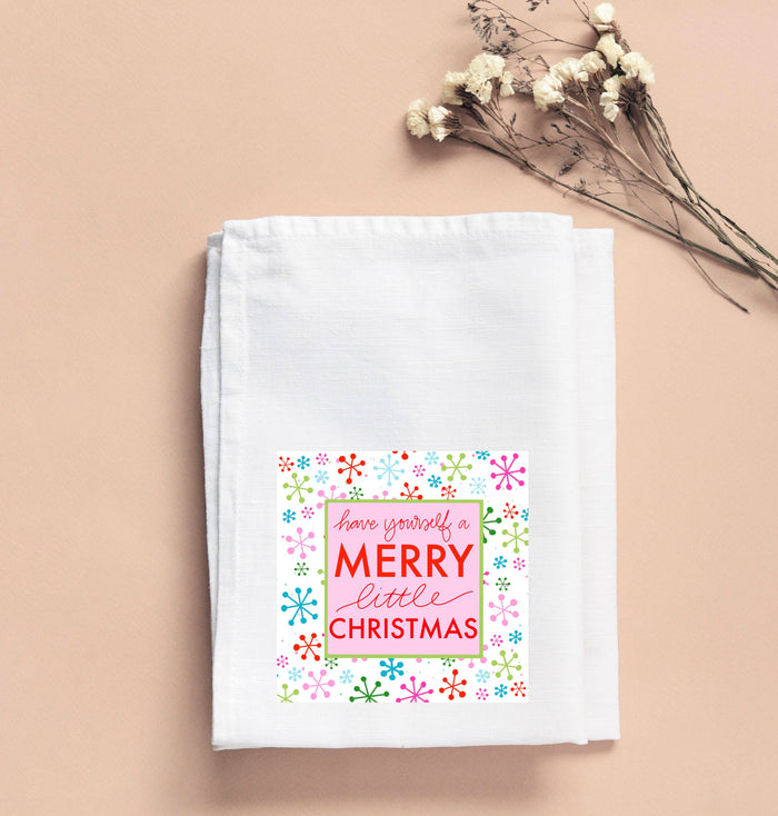 Haley Have Yourself A Merry Tea Towel