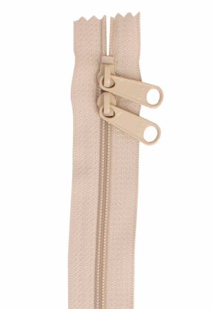 Handbag Zipper 30in Double-slide- Natural