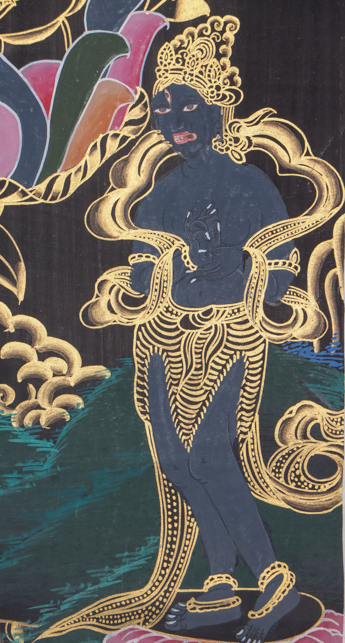 Manjushri Thangka for spirituality.