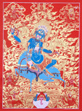 Palden Lhamo Thangka for protection.