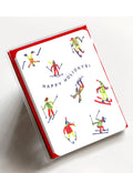 Happy Holidays - Skiers - Box Set