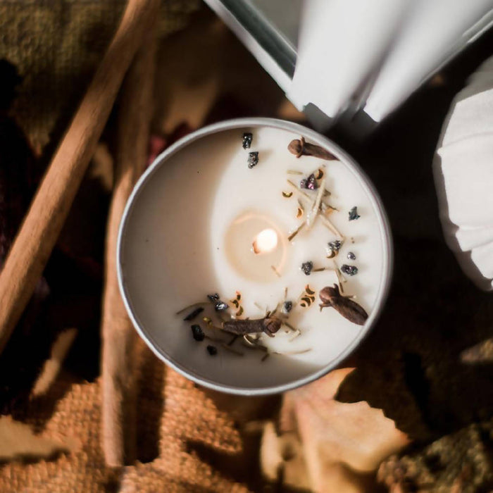 Harvest Moon Intention Candle