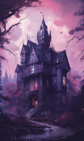 Haunted House On A Damp Evening