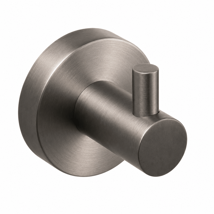 Bathroom Hawksburn Towel and Robe Hook - Gunmetal