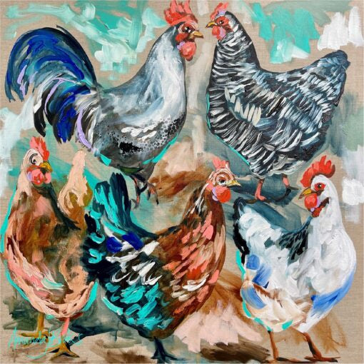 Here Chook Chook Trivet