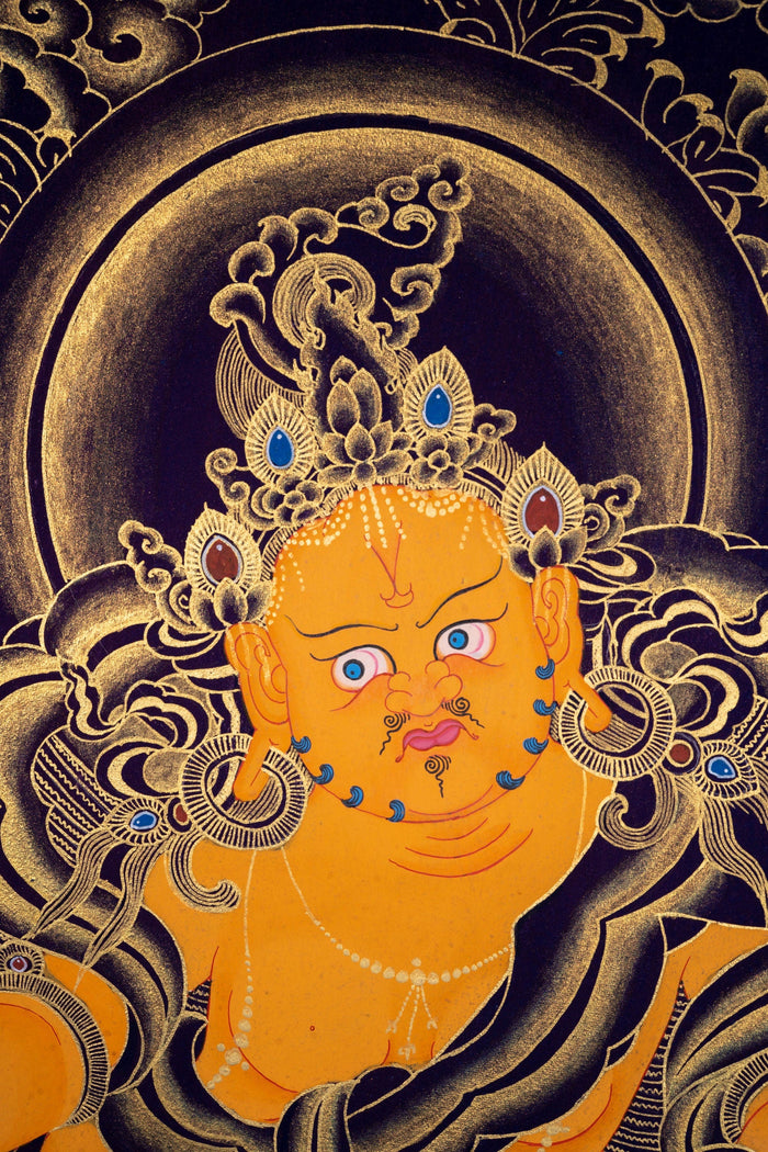 High Quality Kuber Thangka - Lucky Thanka