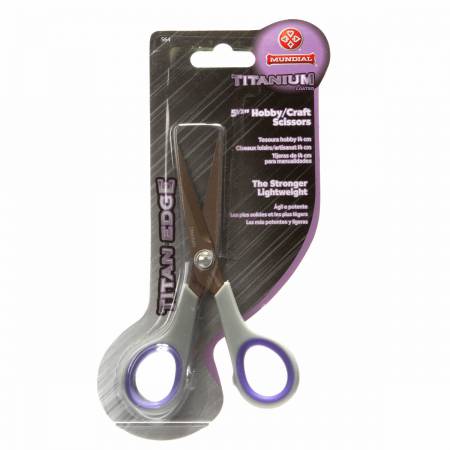 Hobby and Craft Titanium Coated Scissor 5 1/2in