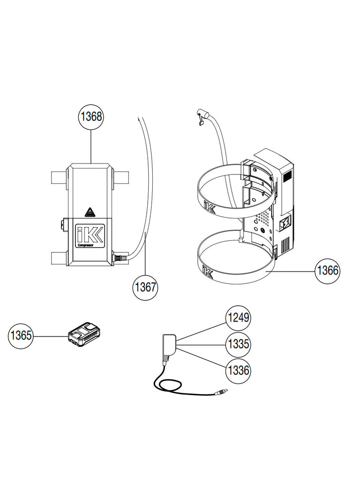 iK Battery Compressor