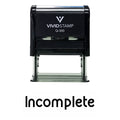 Incomplete Teacher Self Inking Rubber Stamp