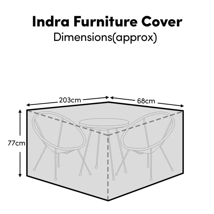 Indra Bistro Raincover - 203x68x77cm