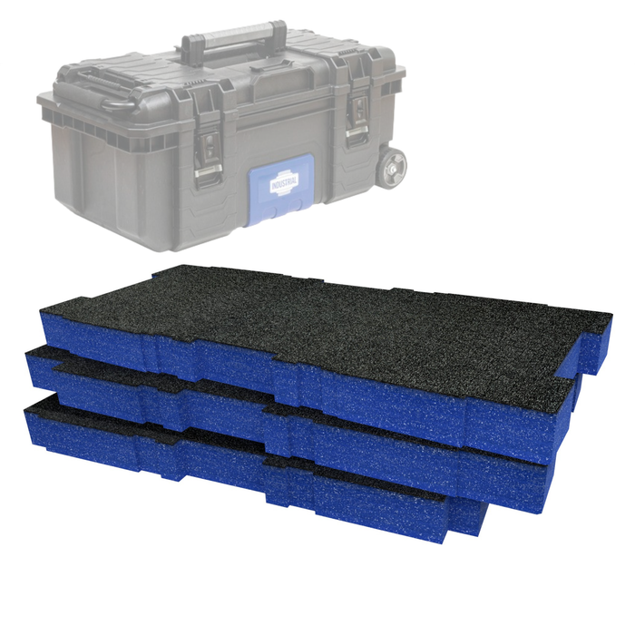 Industrial Rolling Trolley Foam Inserts
